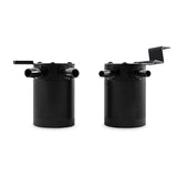 Mishimoto 2015+ Subaru WRX Baffled Oil Catch Can Kit - Black - MMBCC-WRX-15SBE