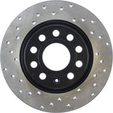 StopTech 10-11 & 13 Audi A3 Quattro / 10 VW GTI Mk VI Drilled Right CRYO-STOP Brake Rotor - 128.33129CR