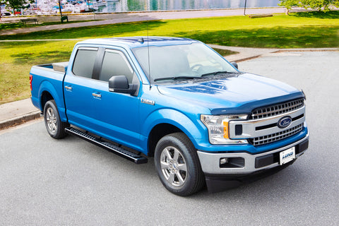 Lund 17-23 Ford F-250/350/450 Super Duty Crewcab Summit Ridge 2.0 Running Boards - Black - 28565037