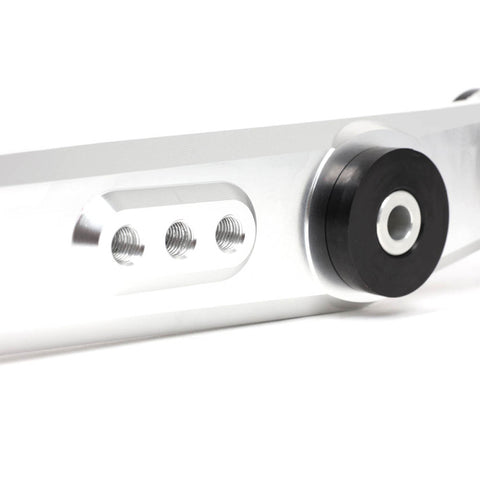 BLOX Racing V2 Billet Rear Lower Control Arms Poly Bushings 96-00 Honda Civic - Raw - BXSS-21204-RAW-V2