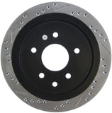 StopTech 06-07 350Z / 05-07 G35 / 06-07 G35X SportStop Slotted & Drilled Rear Right Rotor - 127.42088R