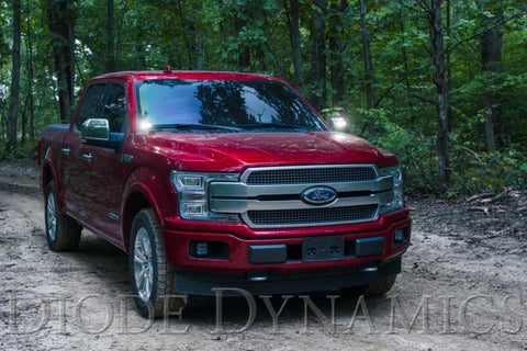 Diode Dynamics 15-20 Ford F-150/Raptor Pro SS3 LED Ditch Light Kit - White Combo - DD6569