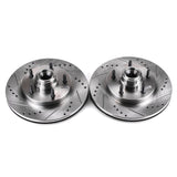Power Stop 97-00 Ford F-150 Front Evolution Drilled & Slotted Rotors - Pair - AR8556XPR