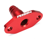 PERRIN 22-26 Subaru WRX / 20-26 Ascent & OBXT & Legacy XT Low Profile Intake Return Nozzle - Red - PSP-ENG-250RD