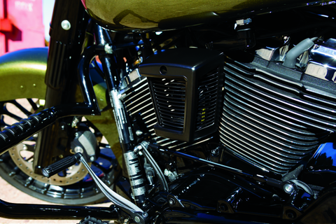 Kuryakyn Hypercharger ES Horn Cover Satin Black - 7491