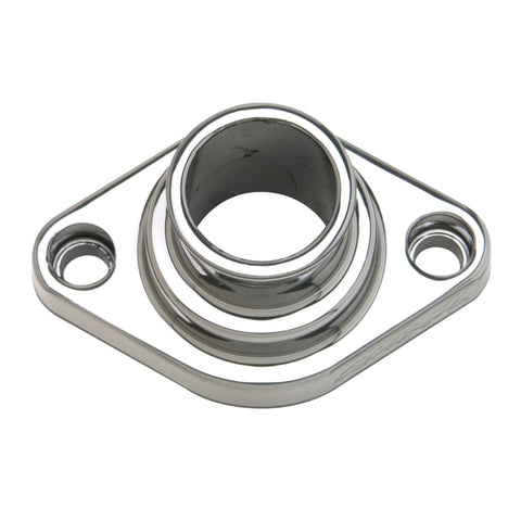 Edelbrock Waterneck Cast SBC/BBC Straight Polished - 4816