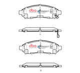 DBA 05-24 Nissan Frontier Front SSEV Street Series Brake Pads - DB1835SSEV