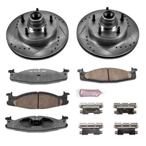 Power Stop 2003 Ford E-150 Front Z36 Truck & Tow Brake Kit - K1832-36