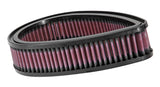 K&N Custom Air Filter 6.25in OS Width / 9.688in OS Length / 2.188in Height - E-3333