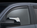 WeatherTech 07-21 Toyota Tundra Front Side Window Deflectors - Dark Smoke - 80450