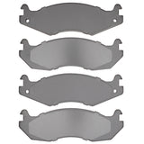 DFC 82-92 Jeep Wrangler Front Semi Metallic Heavy Duty Brake Pads - 1214-0203-00