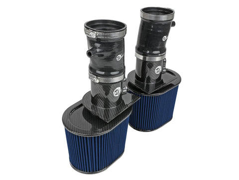 aFe 15-21 Lamborghini Huracan V10-5.2L Track Series Intake System w/ Pro 5R Filter - 57-10012R