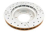 DBA 05-20 Toyota Tacoma (w/6 Lug Wheel & 4 Piston Clpr) Front Drilled & Slotted Street Series Rotor - DBA2716X