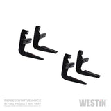 Westin 00-04 Chevy/GMC Suburban/Tahoe/Yukon/YukonXL (Excl 43135 Z71) Running Board Mount Kit - Black - 27-1035