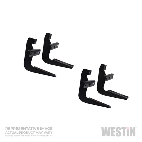 Westin 00-04 Chevy/GMC Suburban/Tahoe/Yukon/YukonXL (Excl 43135 Z71) Running Board Mount Kit - Black - 27-1035