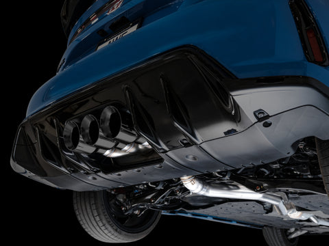 AWE Tuning 2023 Honda Civic Type R FL5 Touring Edition Exhaust w/ Triple Diamond Black Tips - 3015-53287