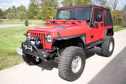 Fishbone Offroad 97-06 Jeep Wrangler TJ Hi- Lift Jack Mount - FB21313