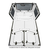 DEI 18-23 Jeep Wrangler JL 4-Door Boom Mat Rear Side Window Trim - 4 Piece - White - 50175
