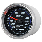 AutoMeter Gauge Vac/Boost 2-5/8in. 30Inhg-45PSI Mechanical Cobalt - 7908