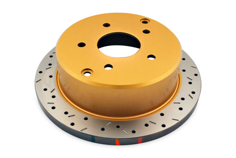 DBA 2004 Pontiac GTO 4000 Series Drilled and Slotted Rear Rotor - 4041XS
