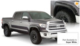 Bushwacker 16-18 Toyota Tundra Fleetside Pocket Style Flares 4pc 66.7/78.7/97.6in Bed - Super White - 30918-13
