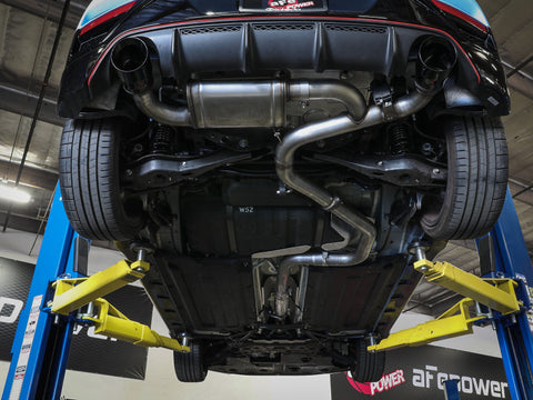aFe Power Cat Back Exhaust - 19-20 Hyundai Veloster N L4-2.0L (t) w/ Polished Tips - 49-37008-P