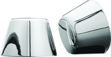 Kuryakyn Front Axle Nut Caps Chrome - 1201