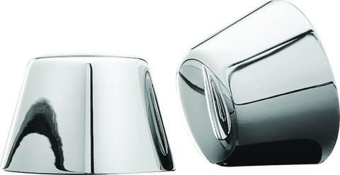 Kuryakyn Front Axle Nut Caps Chrome - 1201