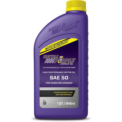 Royal Purple Premium Synthetic High Performance Straight-Grade SAE 50 Motor Oil - 1 Quart - 06050