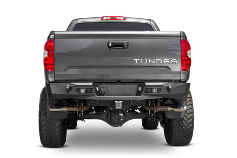 Addictive Desert Designs 2014+ Toyota Tundra Stealth Fighter Rear Bumper w/ Backup Sensor Cutouts - R741231280103
