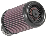 K&N Filter Universal X Stream Clamp-On 2.438in Flange ID x 4.5in Base OD x 4in Top OD x 6.563in H - RX-3800