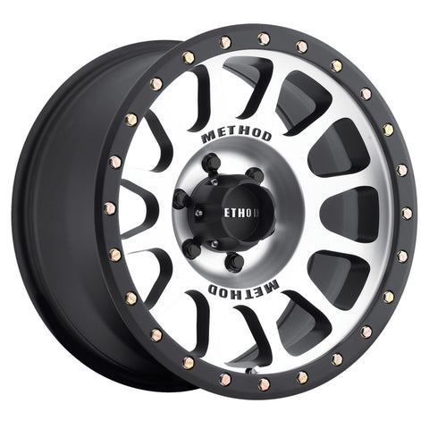 Method MR305 NV 17x8.5 0mm Offset 6x135 94mm CB Machined/Black Street Loc Wheel - MR30578516300