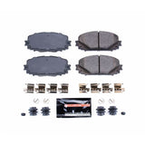 Power Stop 12-18 Toyota Yaris Front Z23 Evolution Sport Brake Pads w/Hardware - Z23-1628