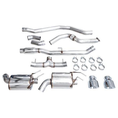 AWE Tuning 22+ Honda Civic Si/Acura Integra Touring Edition Catback Exhaust - Dual Chrome Silver Tip - 3015-32331