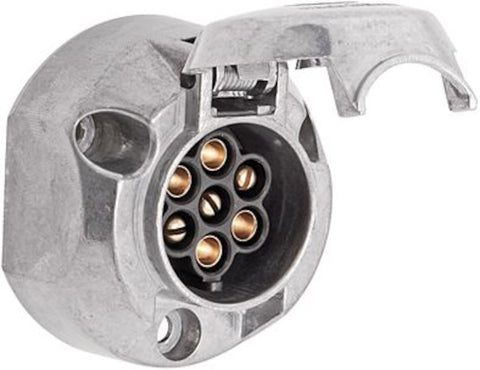 Hella Socket 7Pole Metal Iso 1724 - 001941002