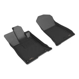 3D MAXpider 21-23 Acura TLX R1 Floor Mats - Kagu Black - L1AC01911509