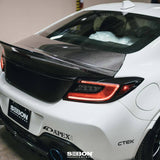 Seibon 2022+ Toyota GR86 / Subaru BRZ C-Style Carbon Fiber Trunk Lid - TL22TY86-C