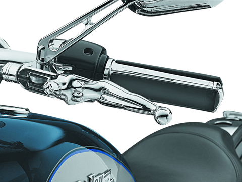 Kuryakyn Silhouette Levers 96-Up Cable Chrome - 1049