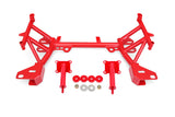 BMR 93-02 4th Gen F-Body K-member Low Mount Turbo LS1 Motor Mounts Pinto Mounts - Red - KM349R