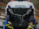 aFe 09-14 Acura TSX L4 2.4L Takeda 2-1/2in To 2-1/4in 304 SS Cat-Back Exhaust System w/ Black Tip - 49-36629-B