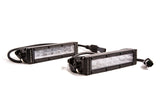 Diode Dynamics 6 In LED Light Bar Single Row Straight SS6 - White Wide Light Bar (Pair) - DD5022P