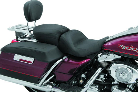 Mustang 97-07 Harley Rd King,06-07 Str Glide,00-05 Eagle Lowdown Touring 1PC Seat - Black - 79670