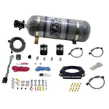 Nitrous Express GM LS 102mm Nitrous Plate Kit (50-400HP) w/12lb Composite Bottle - 20933-12