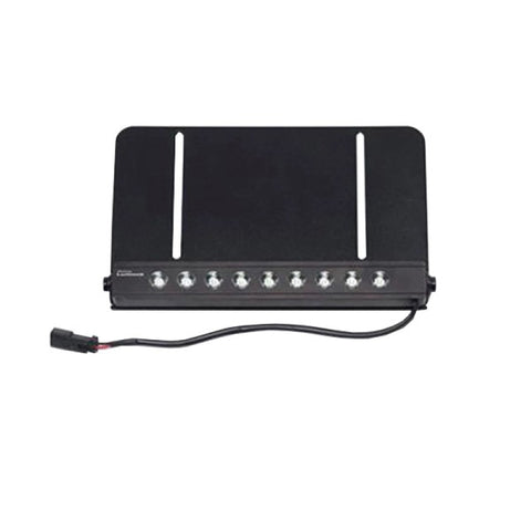 Putco 07-18 Jeep Wrangler - License Plate Frame w/ 10in Luminix Light Bar 3600LM - 2281L