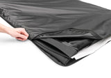 Rampage 2004-2006 Jeep Wrangler(TJ) LJ Unlimited Frameless Soft Top Kit - Black Diamond - 109635