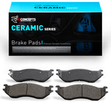 R1 02-06 Dodge Durango Front Ceramic Brake Pads - 2310-0897-00