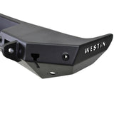 Westin 18-19 Jeep Wrangler JL WJ2 Rear Bumper w/ Sensors (Excl. Wrangler JK) - Textured Black - 59-82045