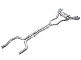 AWE Tuning 22-26 Cadillac CT5-V Blackwing SwitchPath Exhaust - Chrome Silver Tips - 3025-42562
