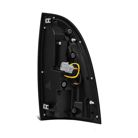 AlphaRex 05-15 Toyota Tacoma LUXX LED Taillights Blk/Red w/Activ Light/Seq Signal - 680070