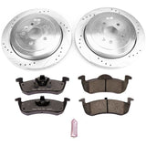 Power Stop 13-18 Lincoln MKT Rear Z36 Truck & Tow Brake Kit - K6819-36
